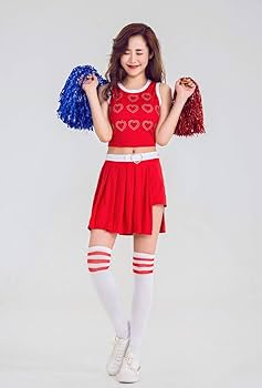 Amazon.co.jp: コスチューム チアガール ユニフォーム レディース チア